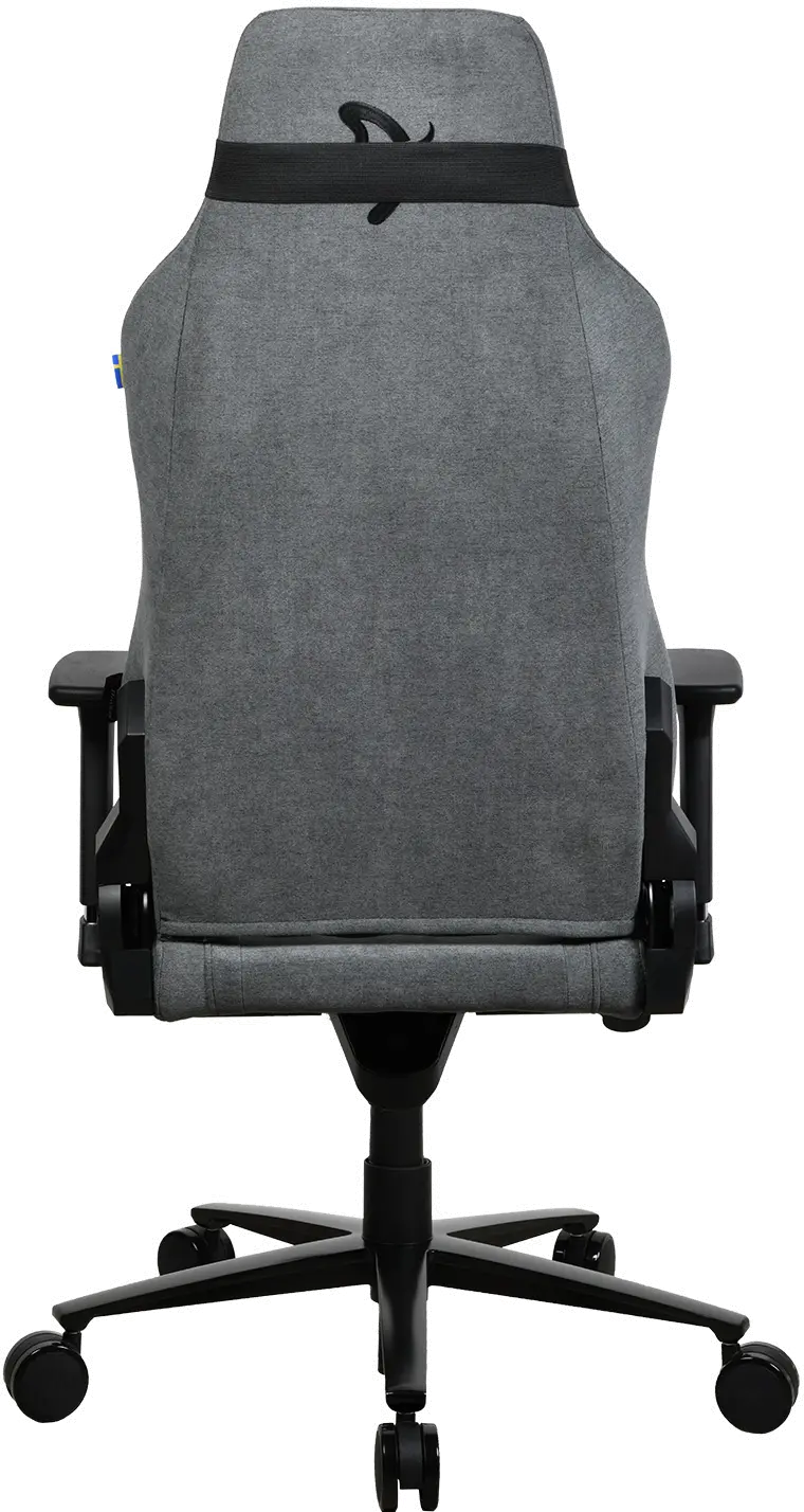VERNAZZA-SFB-ASH Vernazza Ash Gray Soft Fabric Gaming Chair-5