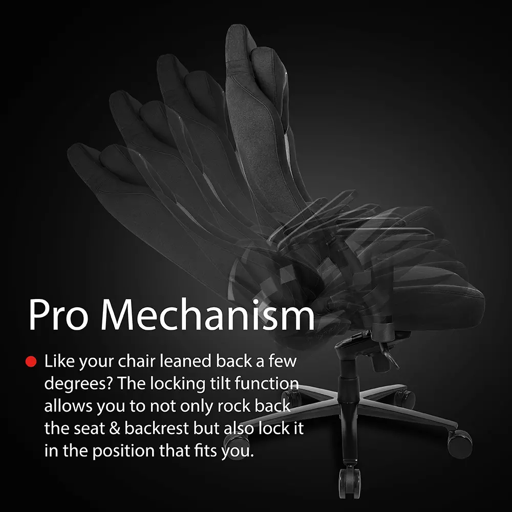 Vernazza Black Super Soft Gaming Chair-11