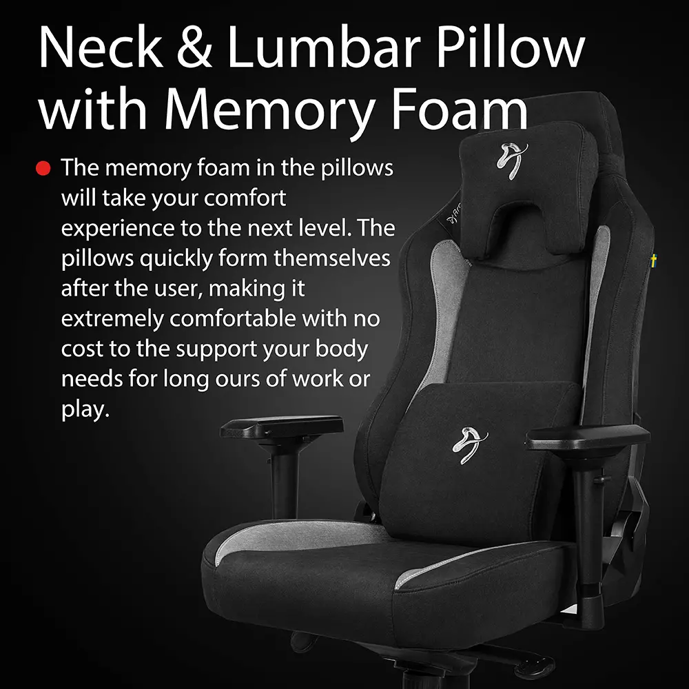 Vernazza Black Super Soft Gaming Chair-9