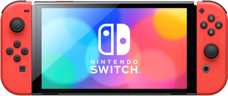 Nintendo Switch OLED Joy-Con Controllers Mario Red Edition | RC Willey