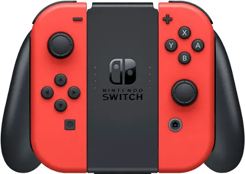 Nintendo Switch OLED Joy-Con Controllers Mario Red Edition