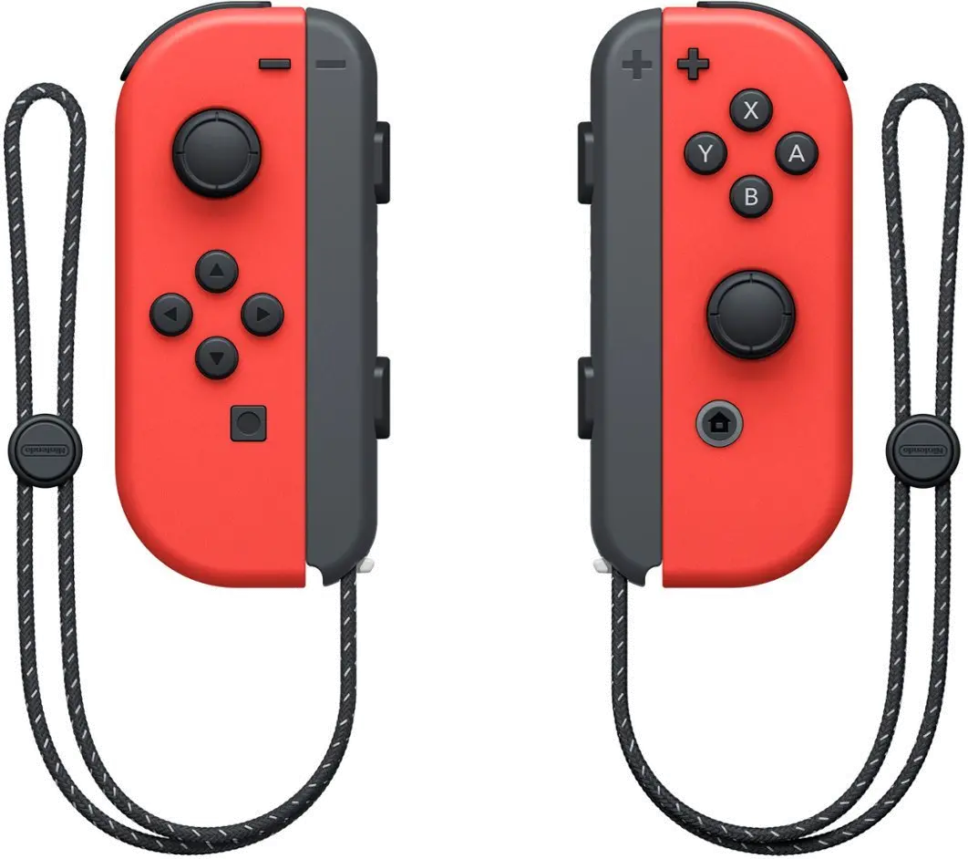 045496597368 Nintendo Switch OLED Joy-Con Controllers Mario Red Edition-6