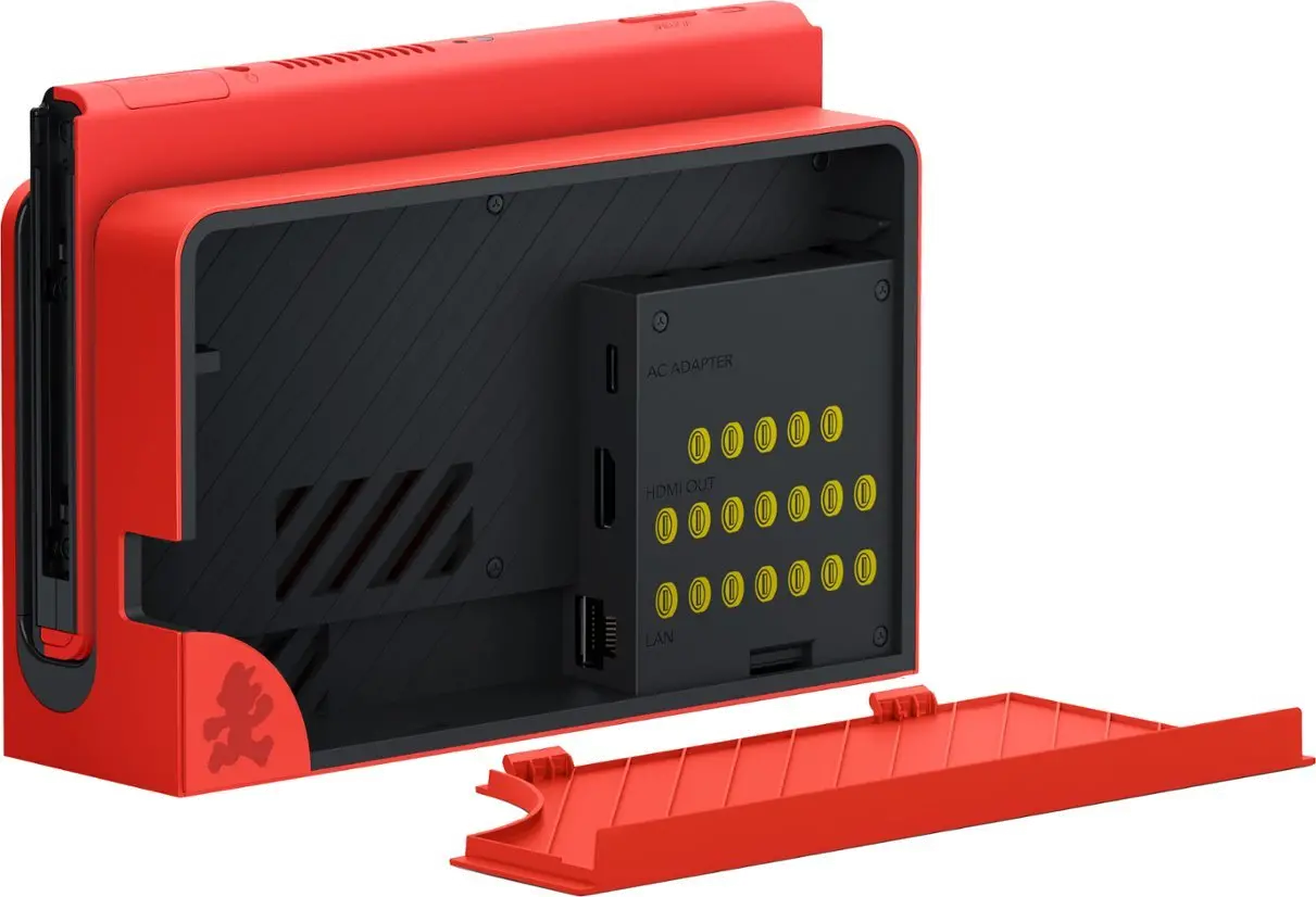 045496597368 Nintendo Switch OLED Joy-Con Controllers Mario Red Edition-9