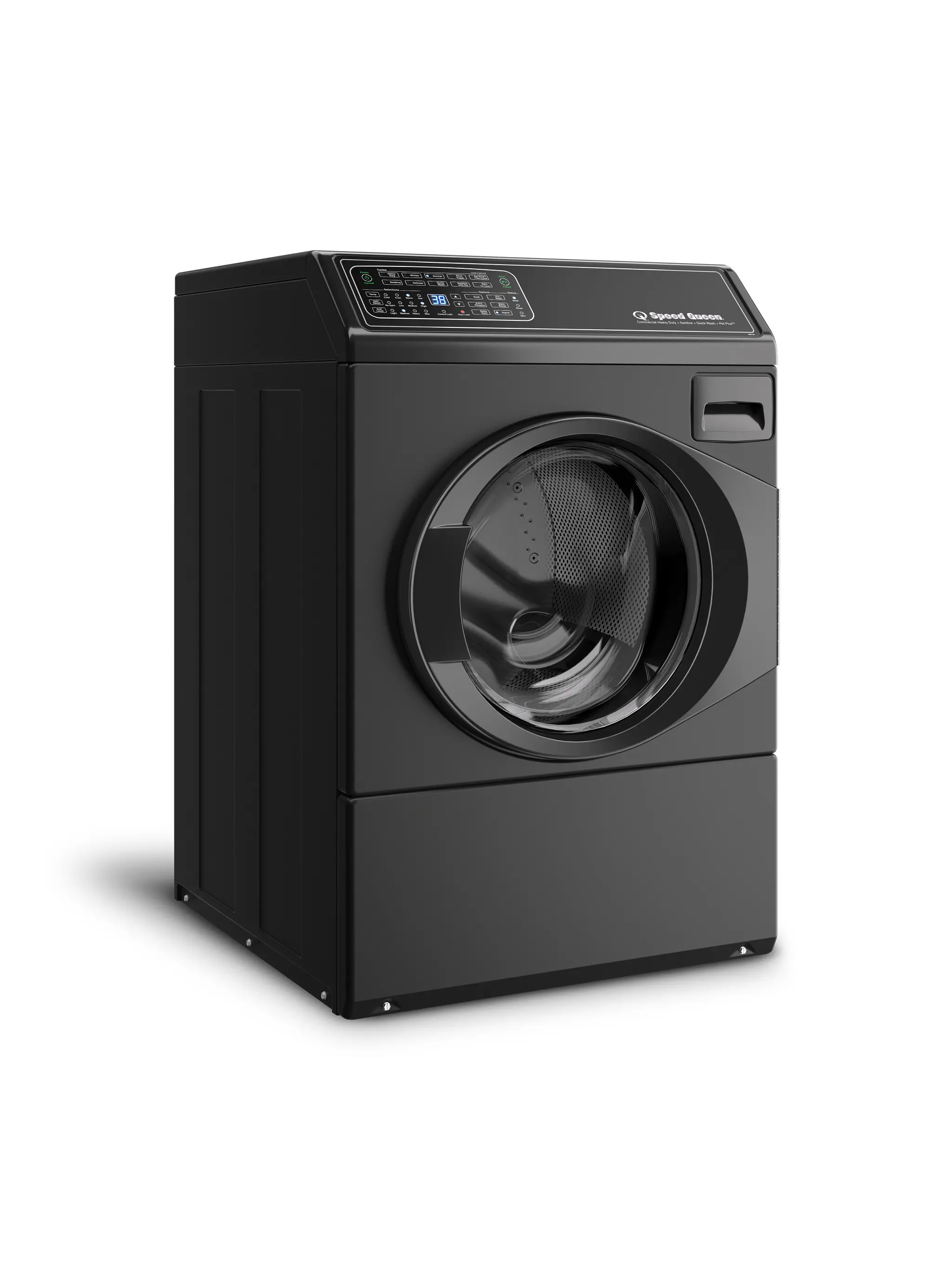 FF7010BN Speed Queen 3.5 cu ft Right Hinged Front Load Washer - Matte Black-2
