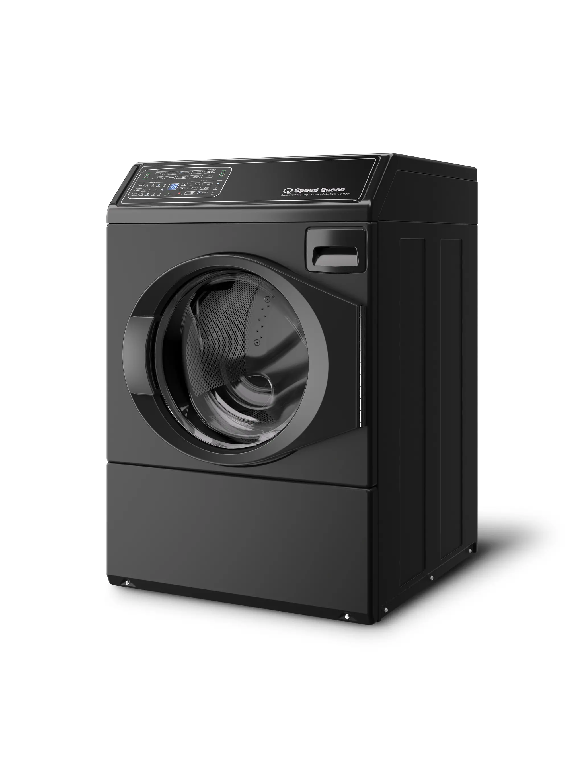 FF7010BN Speed Queen 3.5 cu ft Right Hinged Front Load Washer - Matte Black-3