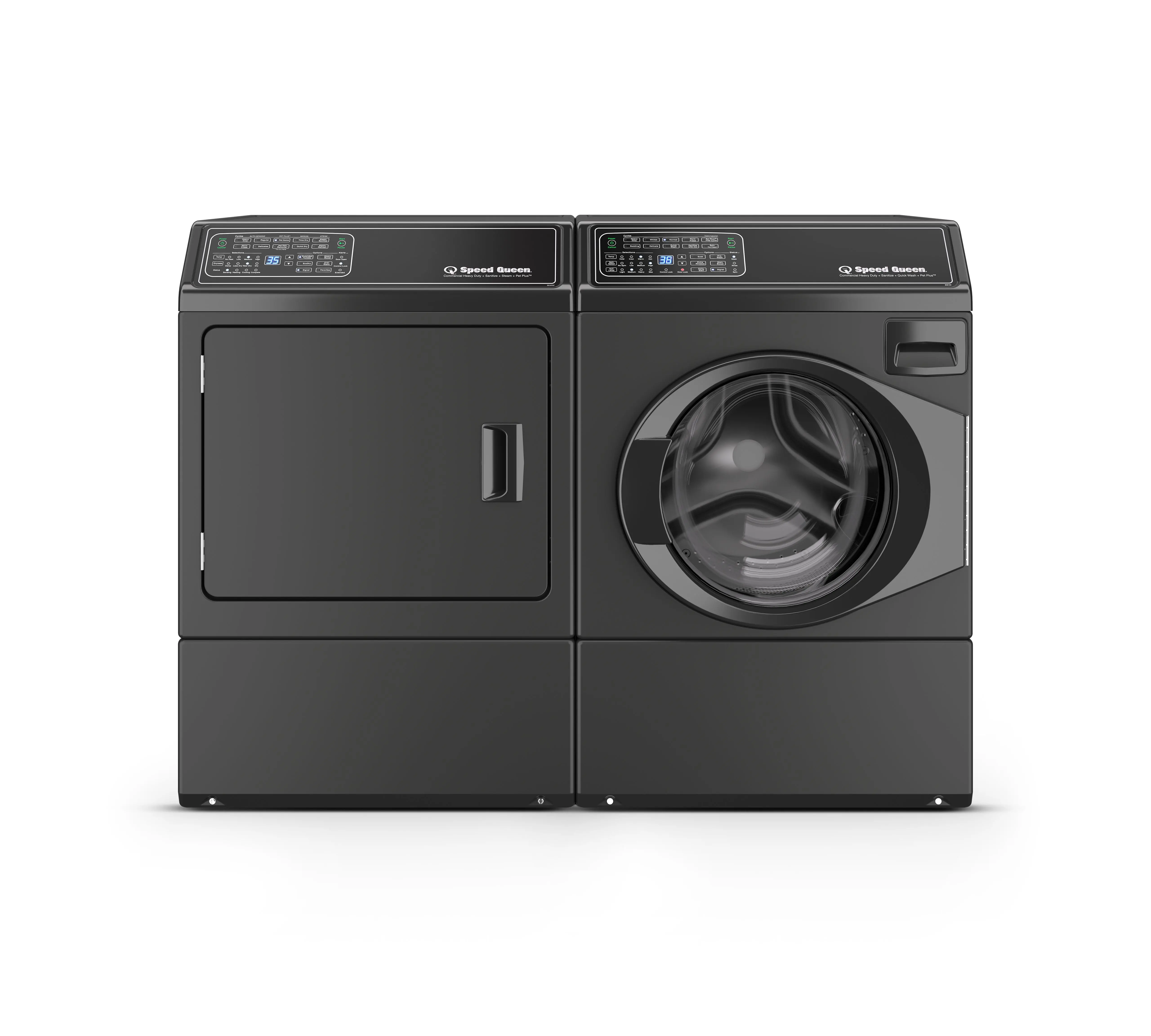 FF7010BN Speed Queen 3.5 cu ft Right Hinged Front Load Washer - Matte Black-4