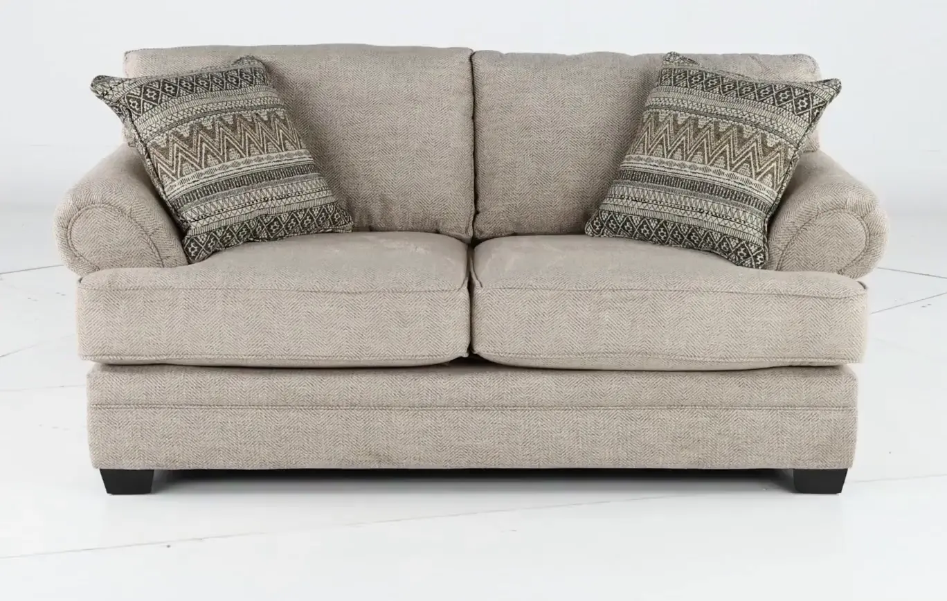 McCall Beige Loveseat-5