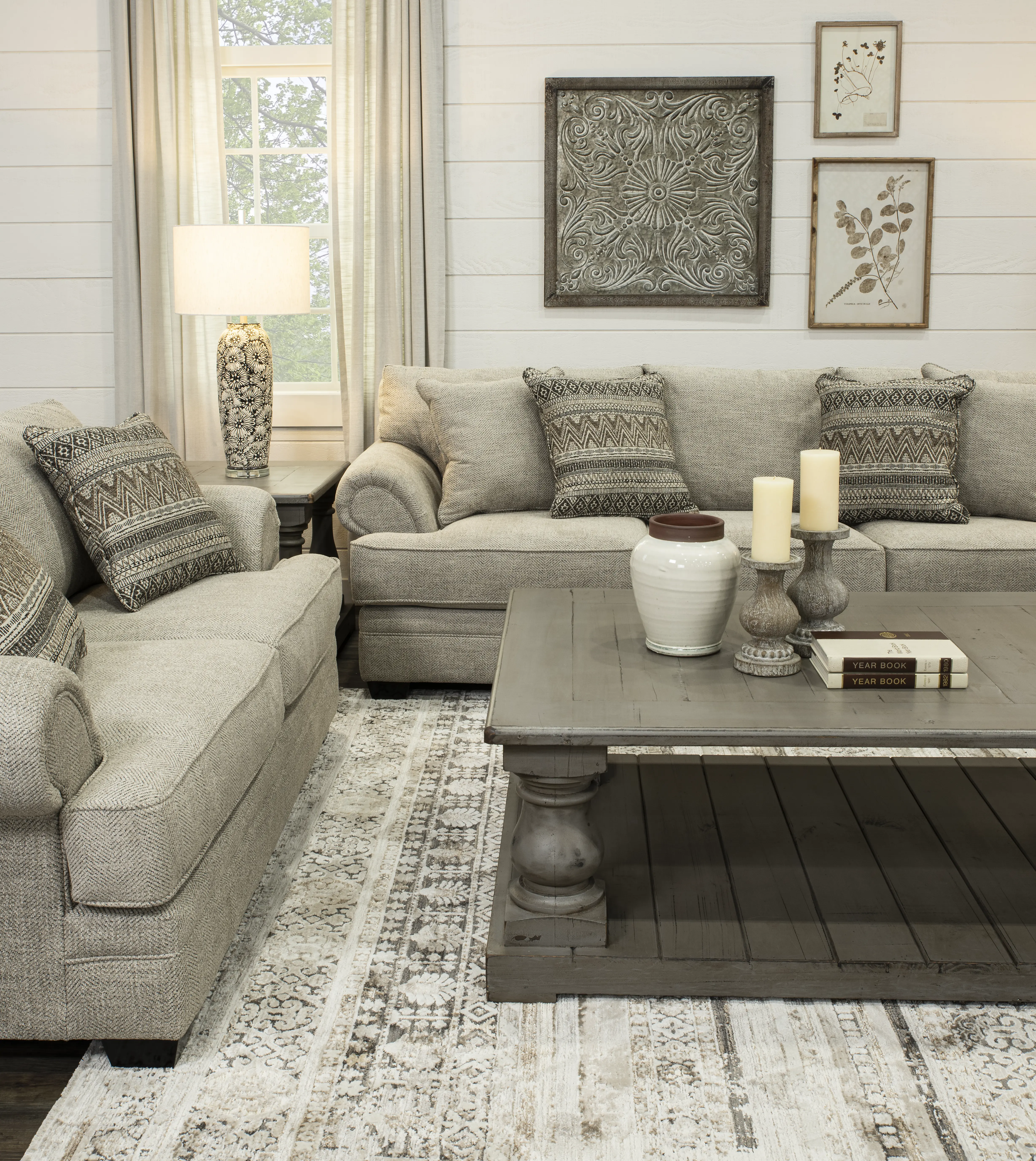 McCall Beige Loveseat-9