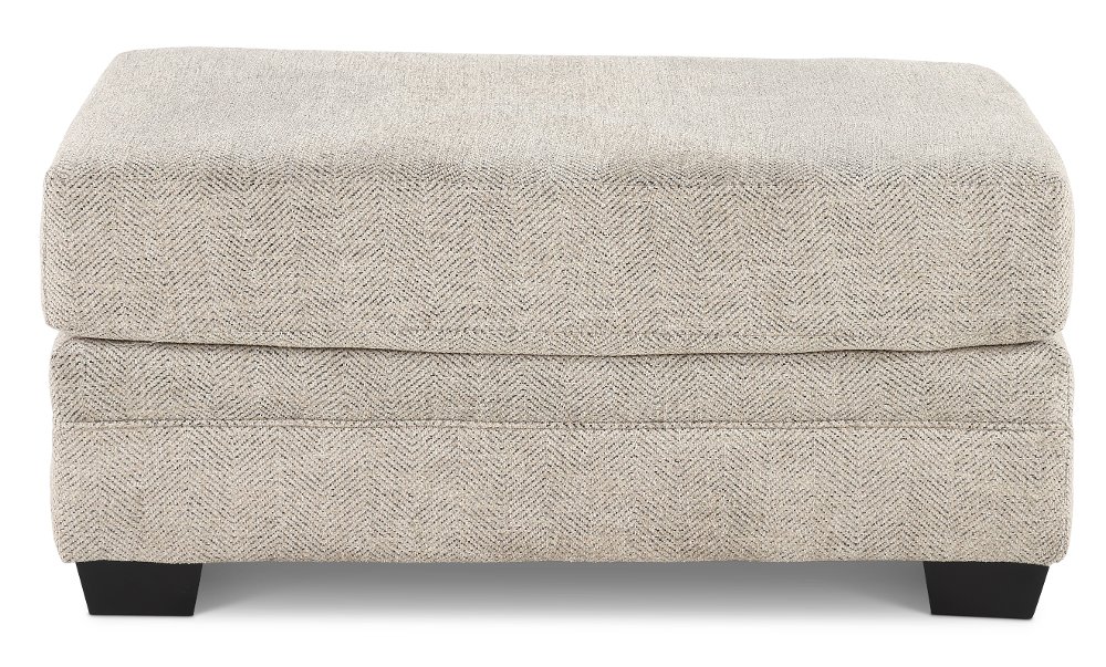 McCall Hemp Beige Ottoman