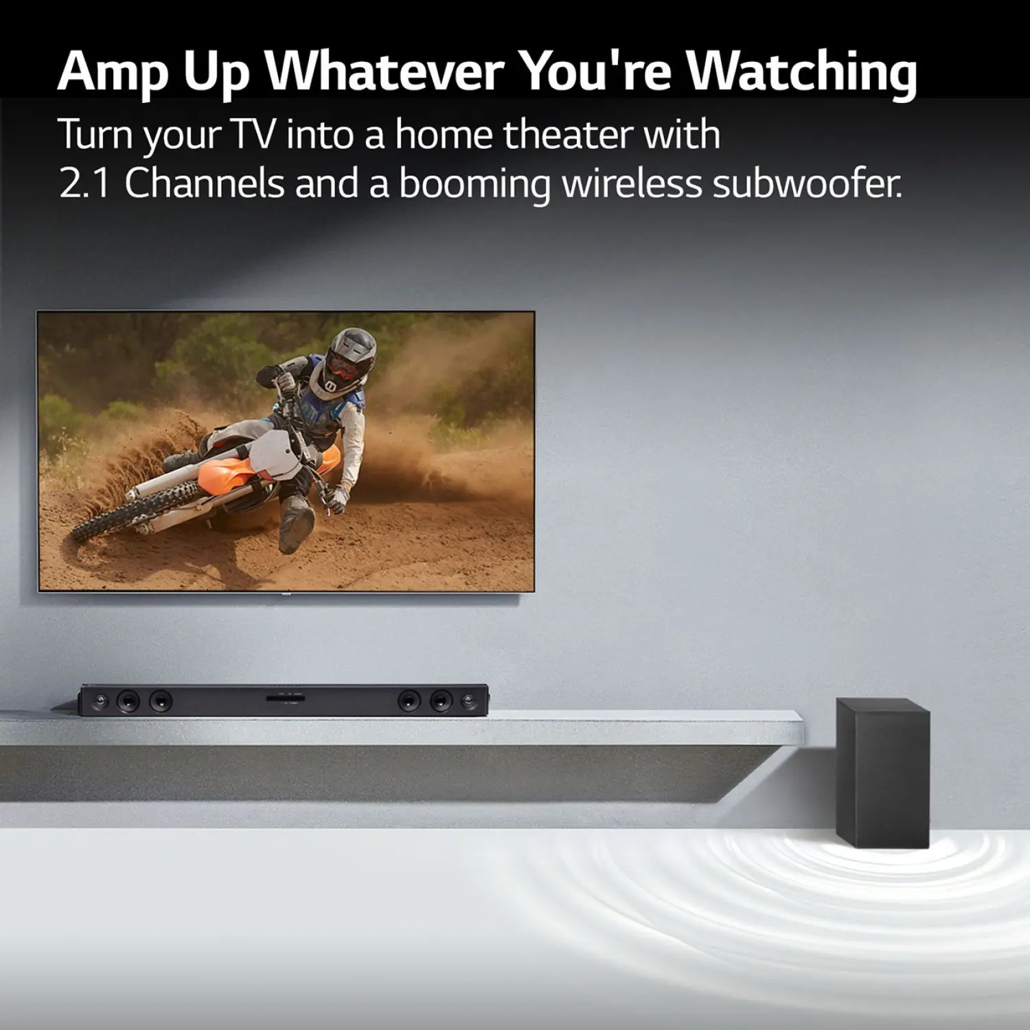 SQC2 LG 2.1 Channel Sound Bar with Bluetooth Streaming-8
