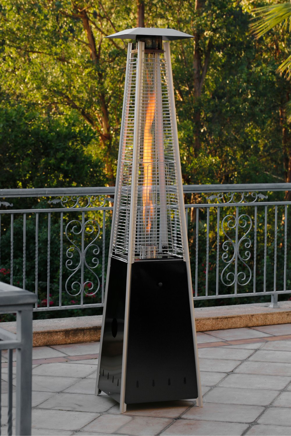 HeatMaxx Pyramid Style Propane Patio Heater