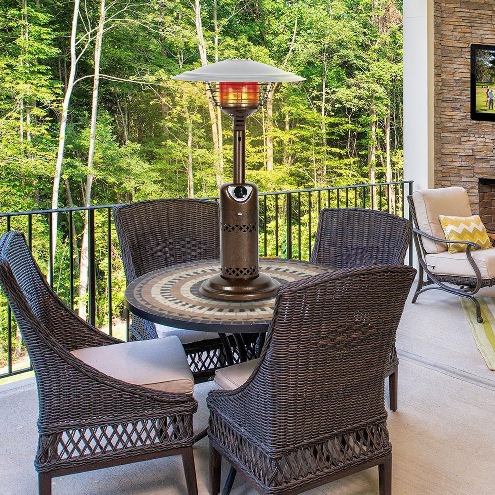 HeatMaxx Tabletop Style Propane Patio Heater