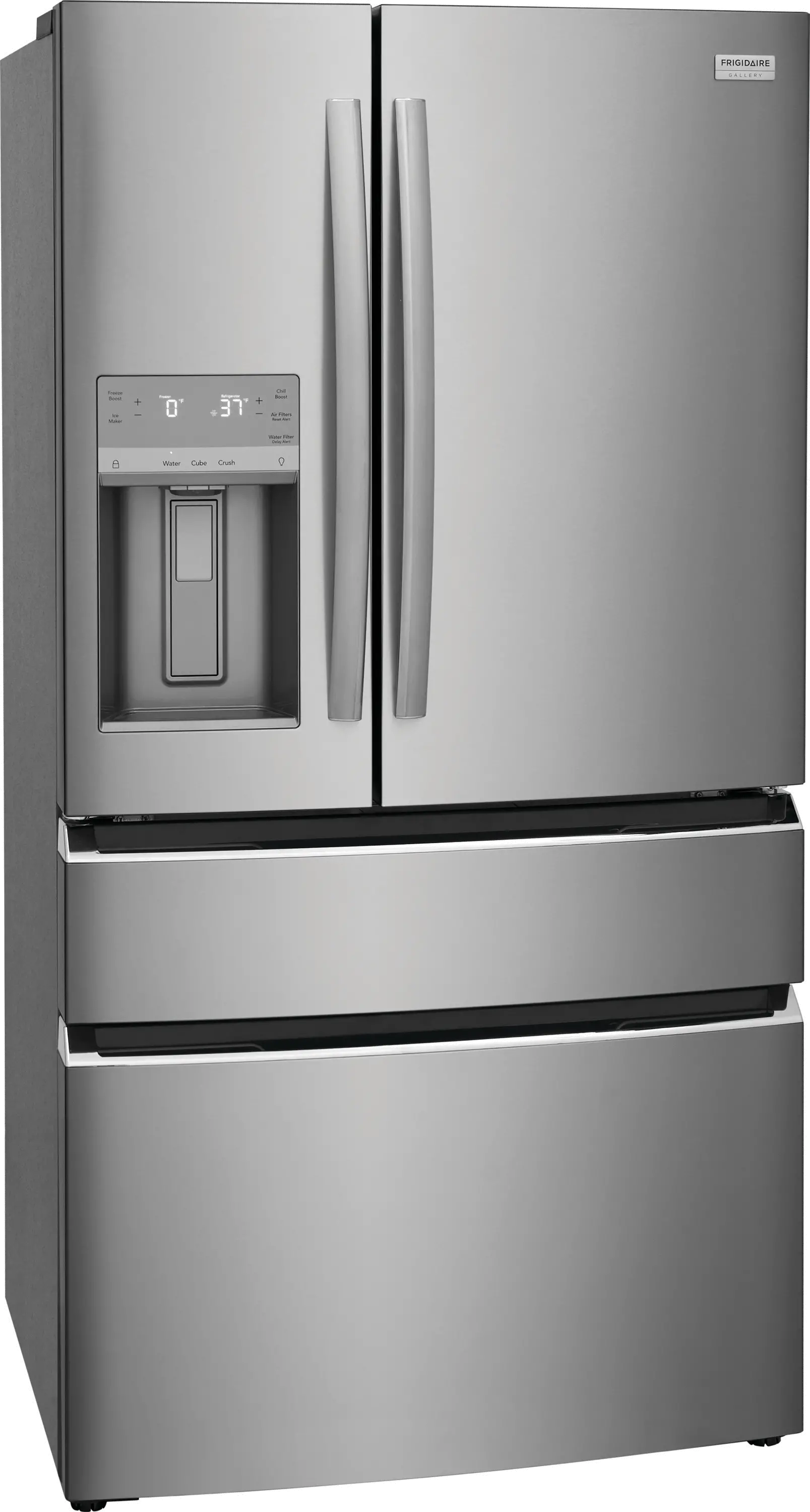 Frigidaire Gallery 21.5 Cu Ft French Door Refrigerator - Counter Depth Stainless Steel-11