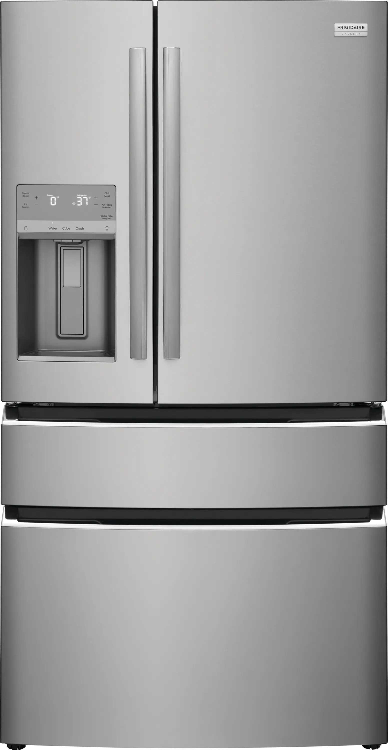 Frigidaire Gallery 21.5 Cu Ft French Door Refrigerator - Counter Depth Stainless Steel-9