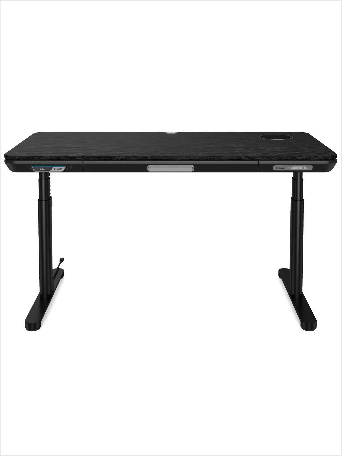 ErgoFx Adjustable Height Standing Desk With Black Desktop-1