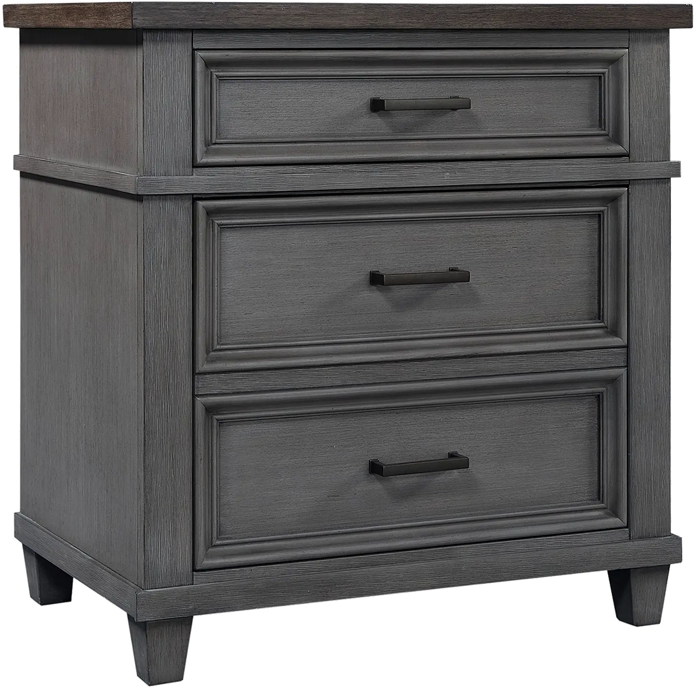 Carmen Slate Gray Nightstand-1