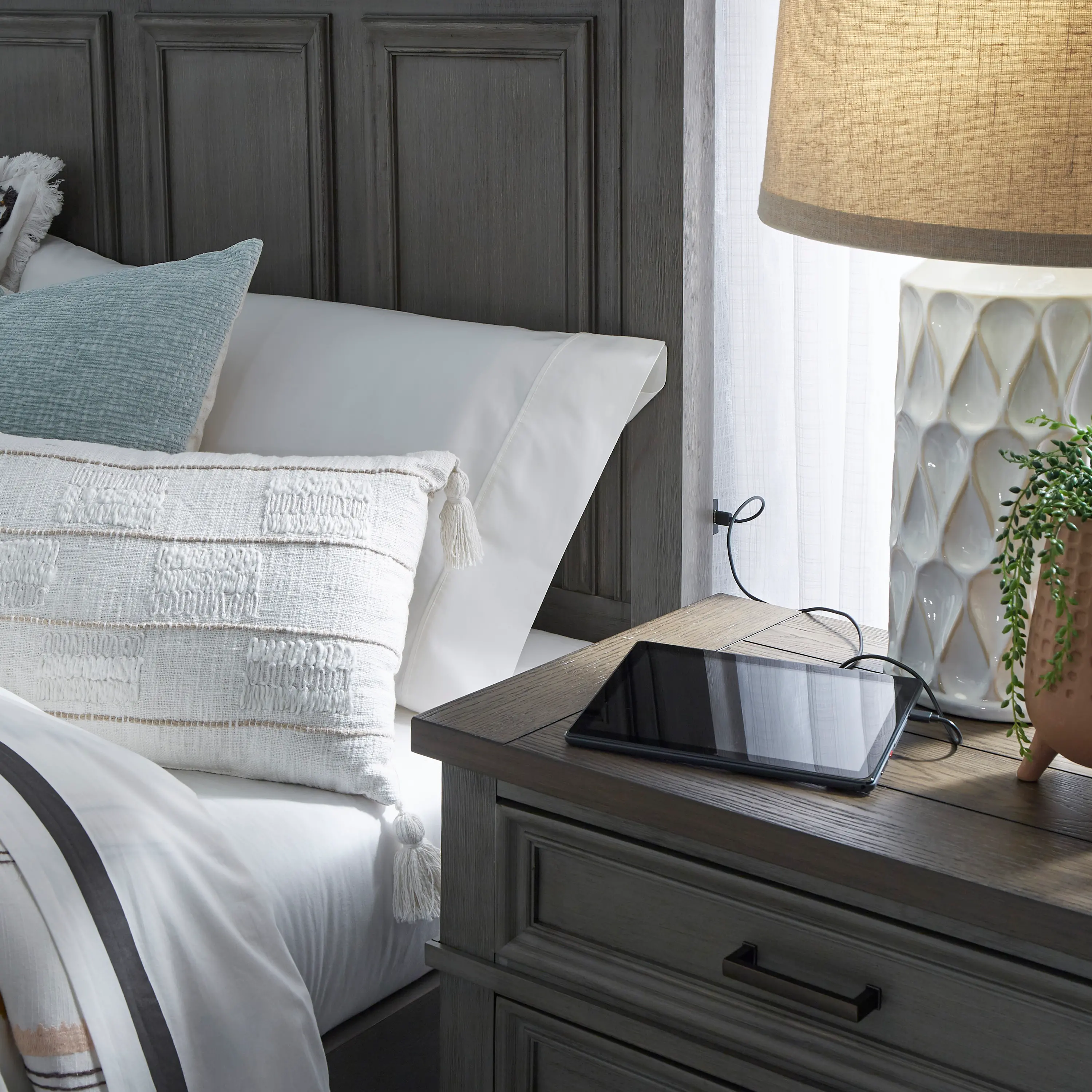 Carmen Slate Gray Nightstand-7
