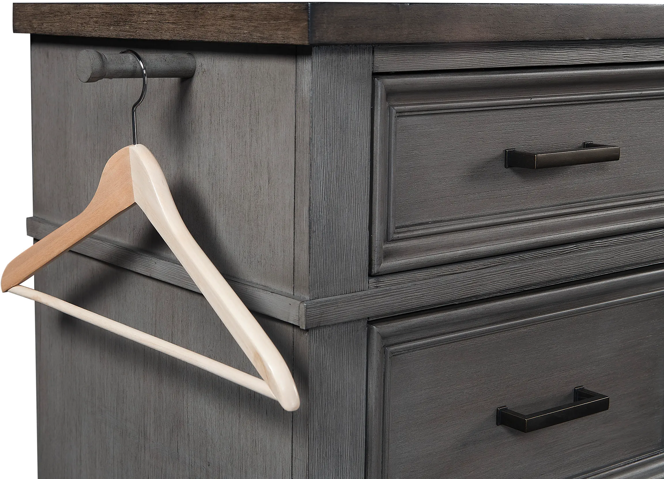Carmen Slate Gray Chest of Drawers-6