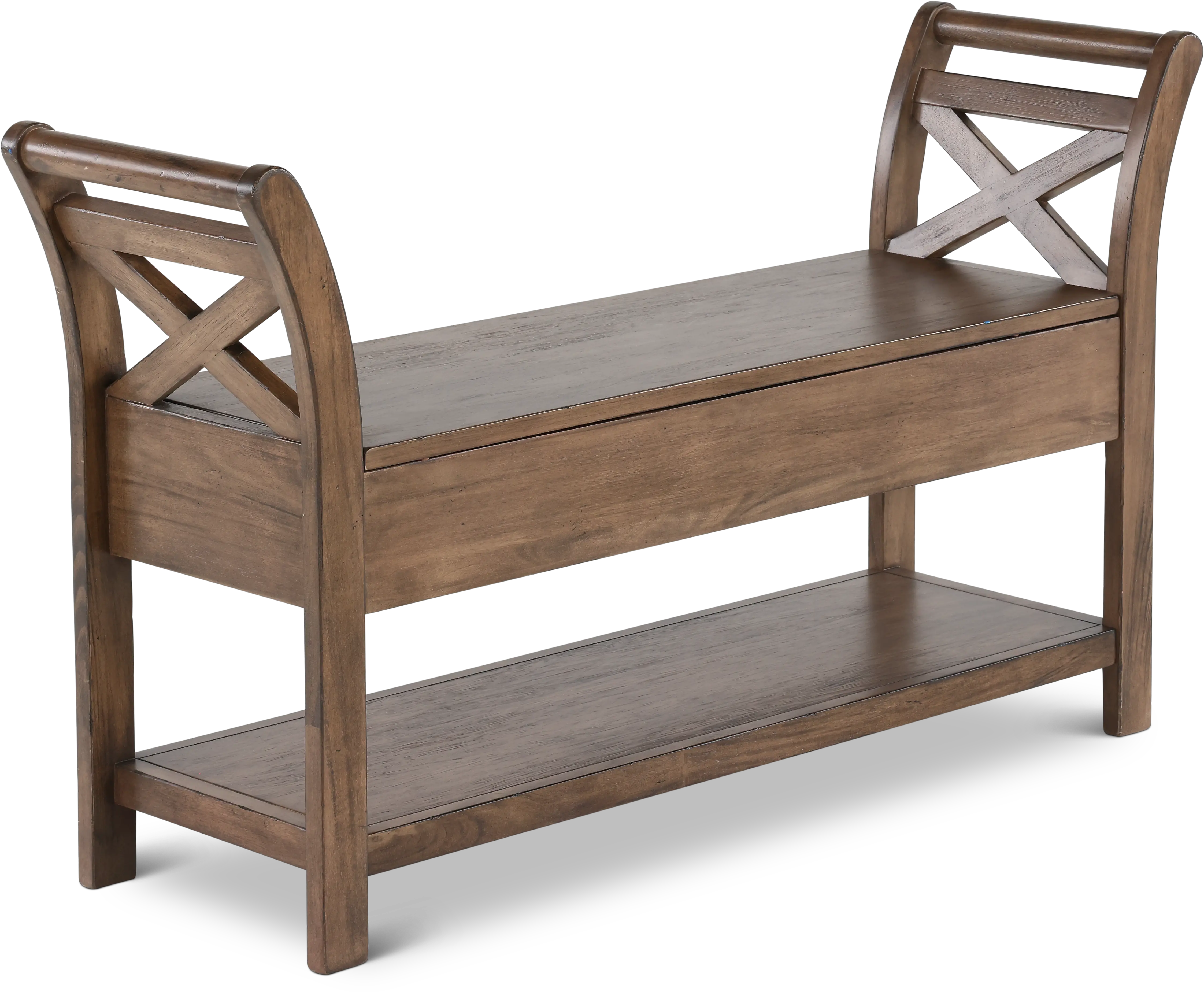 48  Buckskin Mahogany Bench-1