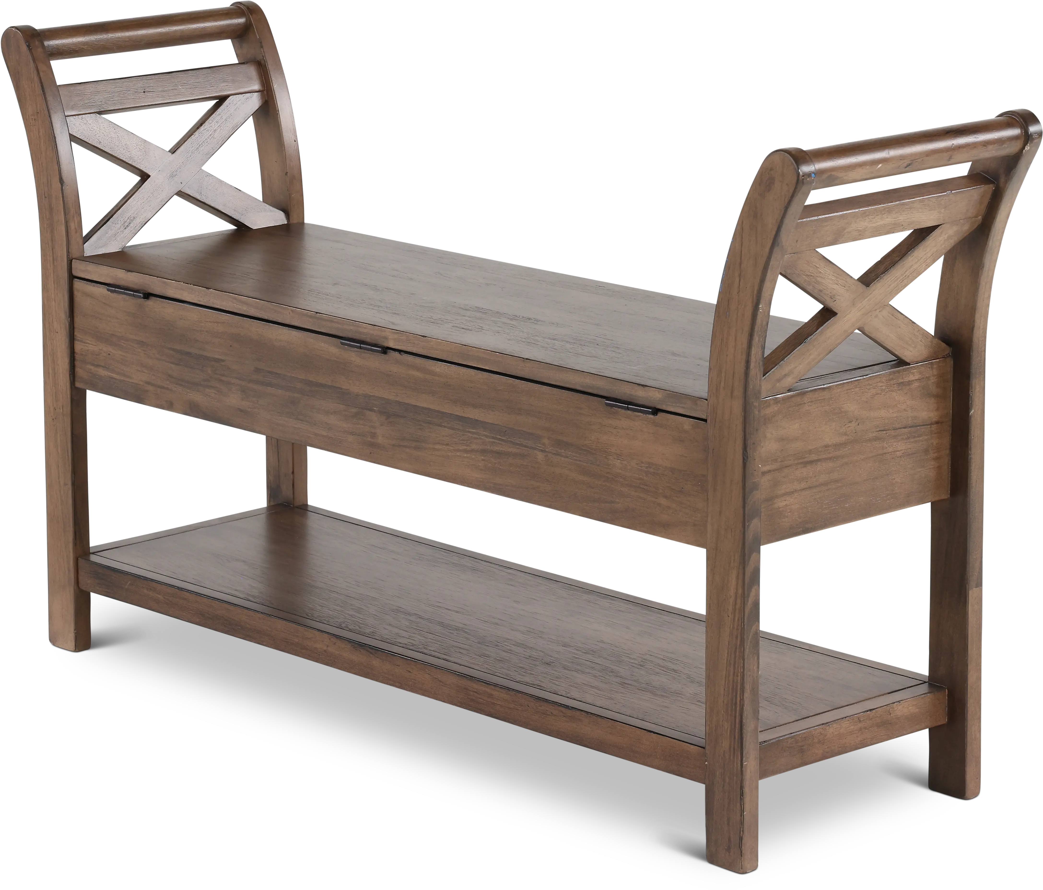 48  Buckskin Mahogany Bench-6