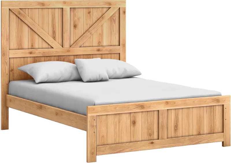 Dakota Natural Honey Full Bed