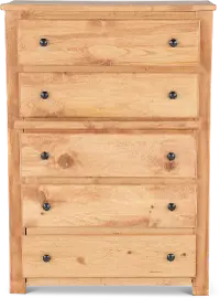 Dakota Honey Chest of Drawers