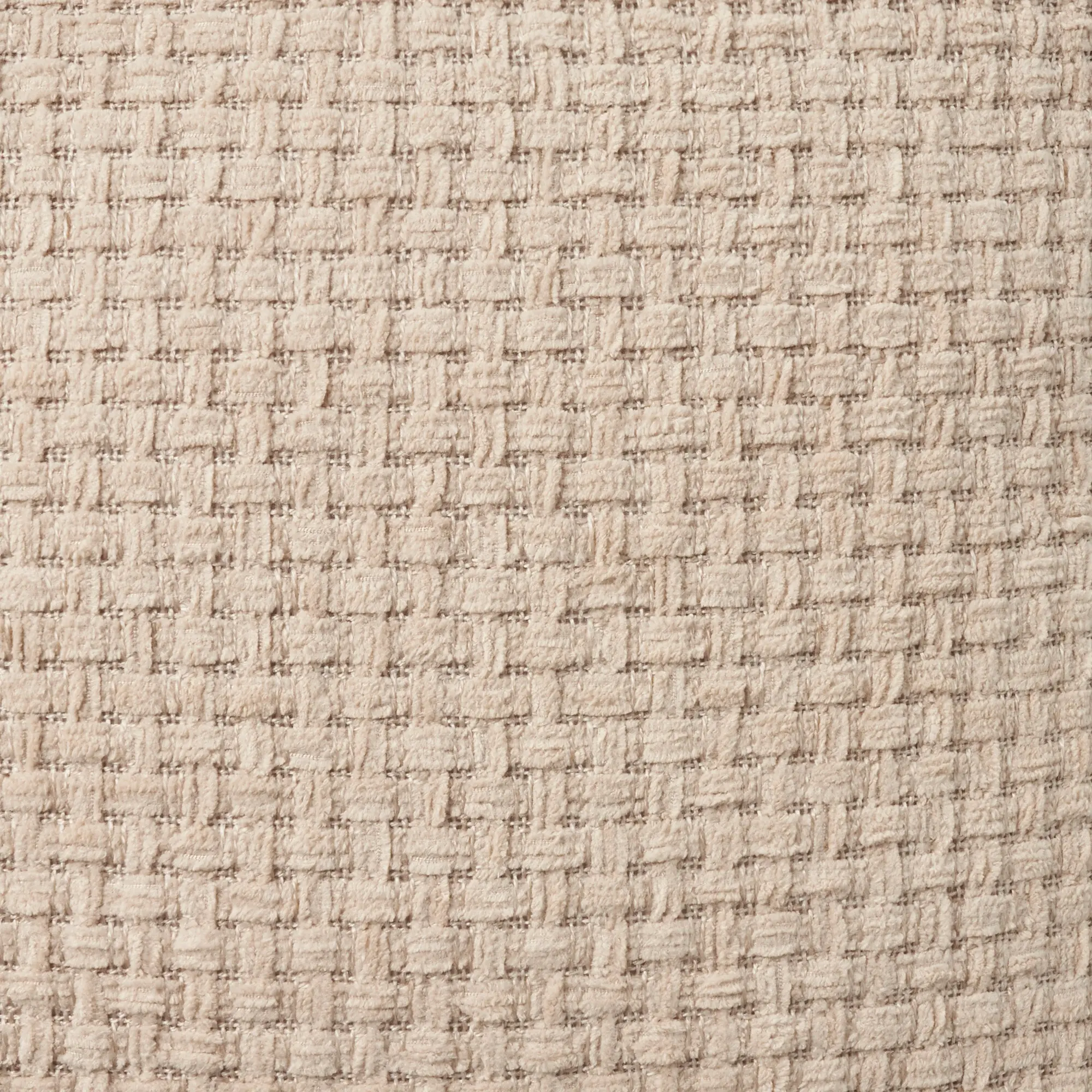 Mina Beige Waffle Weave Throw Blanket-2