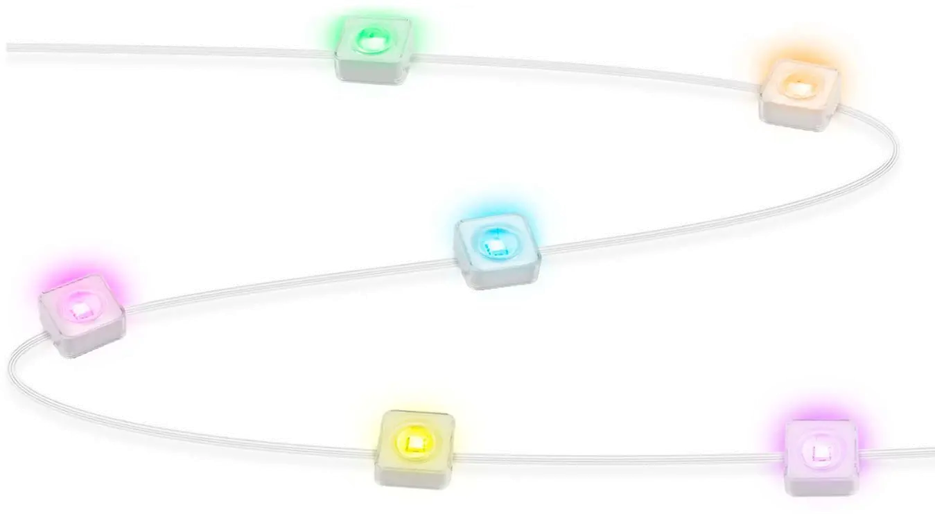 Govee Wi-Fi RGBIC Outdoor Permanent String Lights 100ft-4