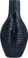 16  Navy Blue Vase