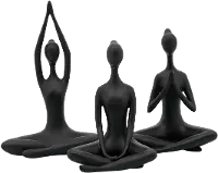 10 Inch Assorted Yoga Ladies