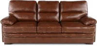 David Brown Leather Sofa