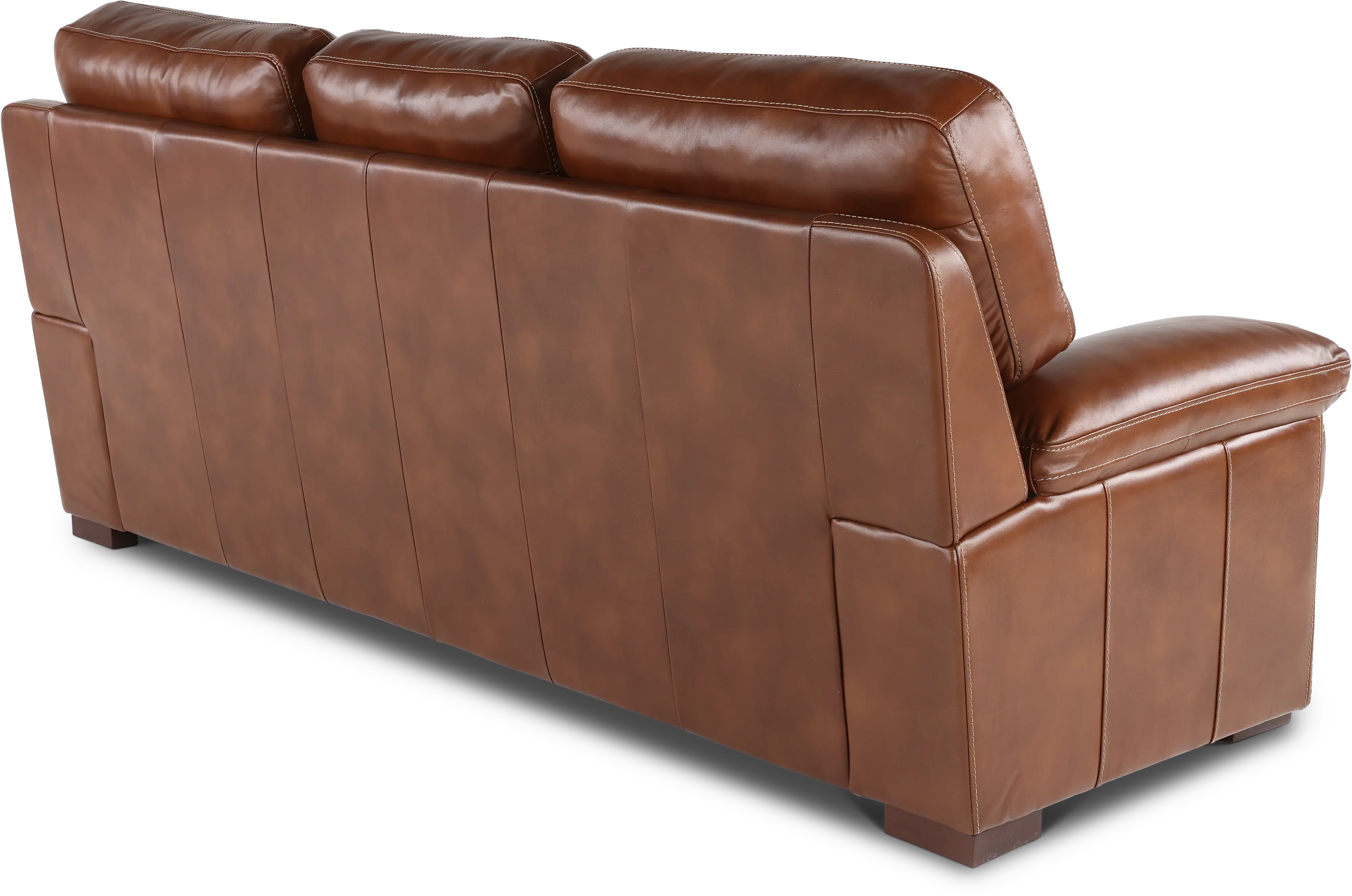 David Brown Leather Sofa-6