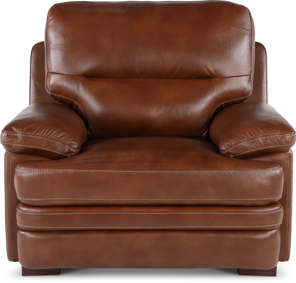 David Brown Leather Chair