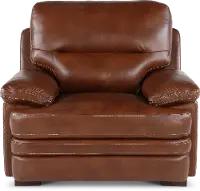 David Brown Leather Chair