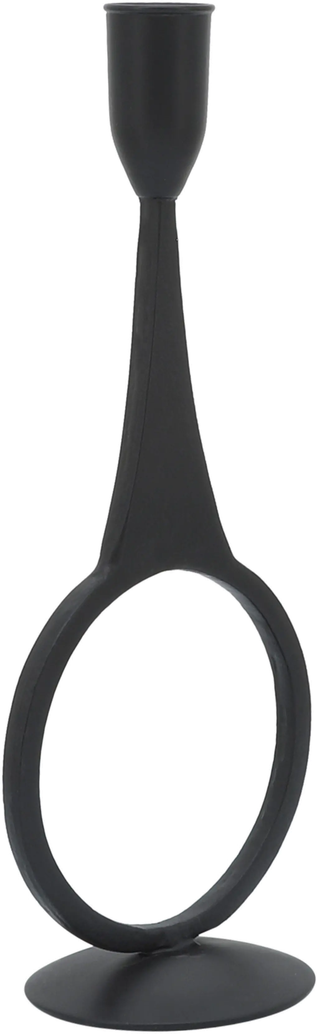 10  Ember Black Metal Round Candleholder-1