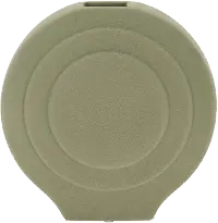 7 Inch Round Sage Green Vase