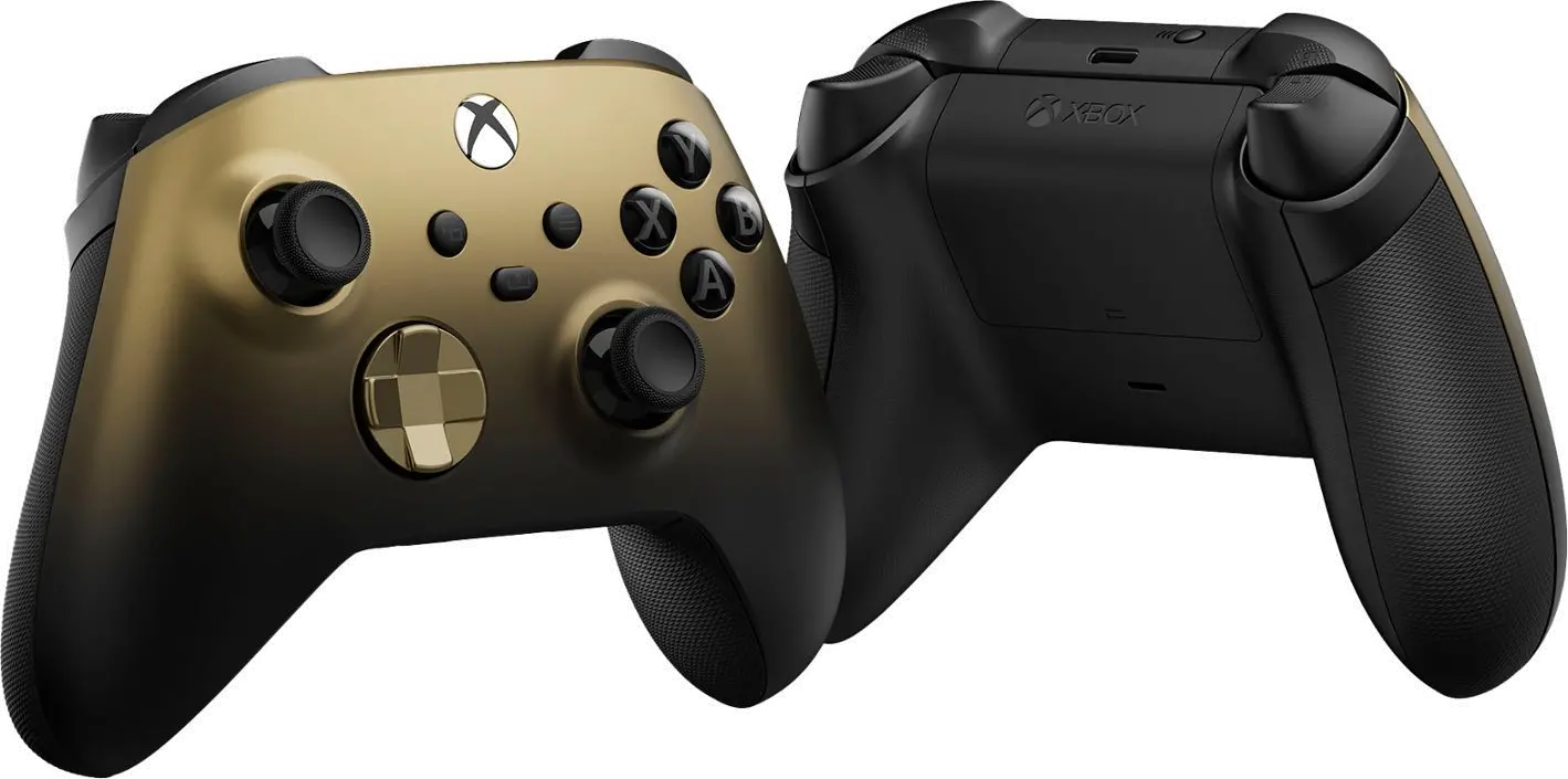 QAU-00121 Microsoft Xbox Wireless Controller for Xbox Series X Golden Shadow Special Edition-5