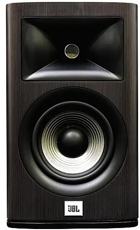 JBLS630DKWS JBL Studio 630 6.5  2-Way Compression Driver Bookshelf Loud Speaker (Pair) - Dark Wood-1
