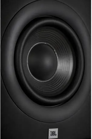 JBLS650PDKWSAM JBL Studio 650P 10  Powered Subwoofer (Dark Wood)-8