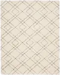 DRS07IVORY Dreamy Shag 5 x 8 Ivory Area Rug