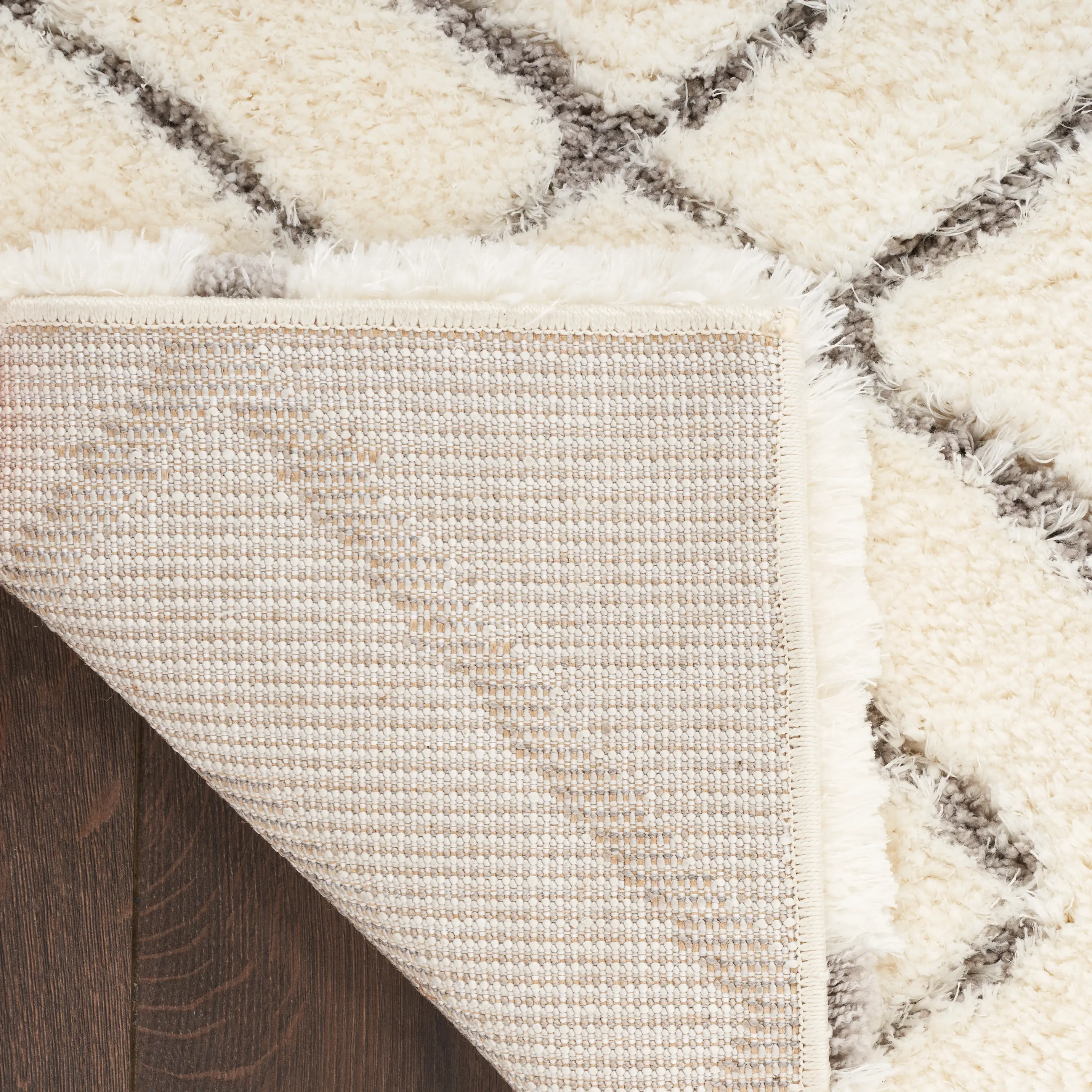 Dreamy Shag 8 x 10 Ivory Area Rug-2