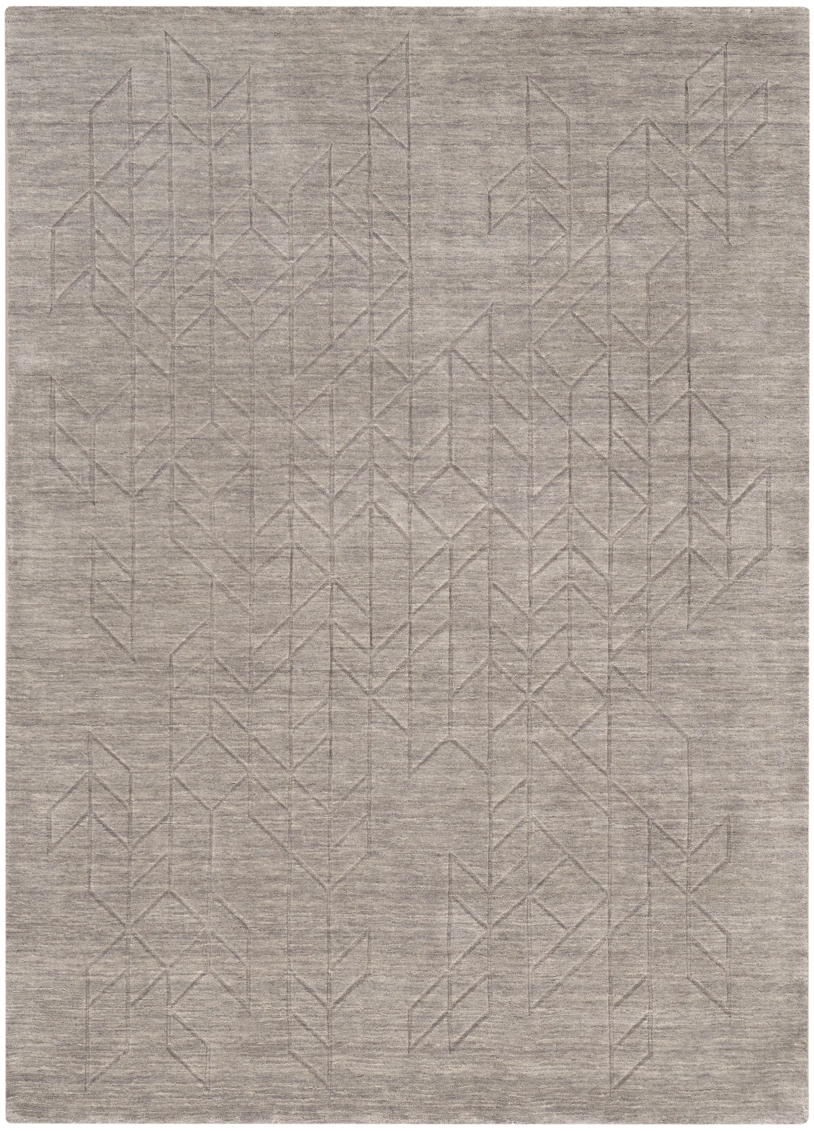ALE01GREY Alessia 8 x 10 Gray Area Rug-1