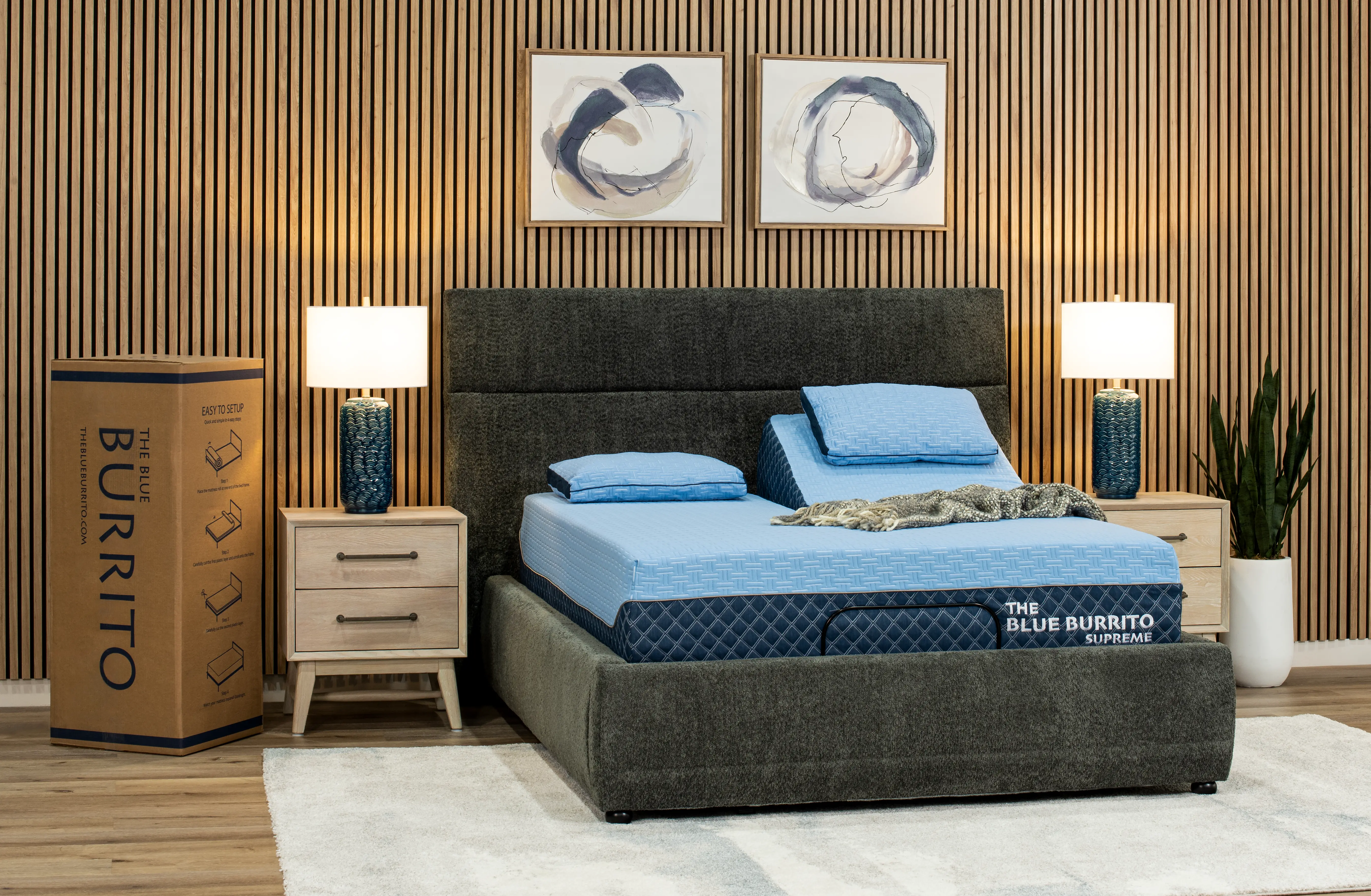 BH-BBSU-130FQ Blue Burrito Supreme Hybrid 2.0 Split-Head Queen Mattress-12