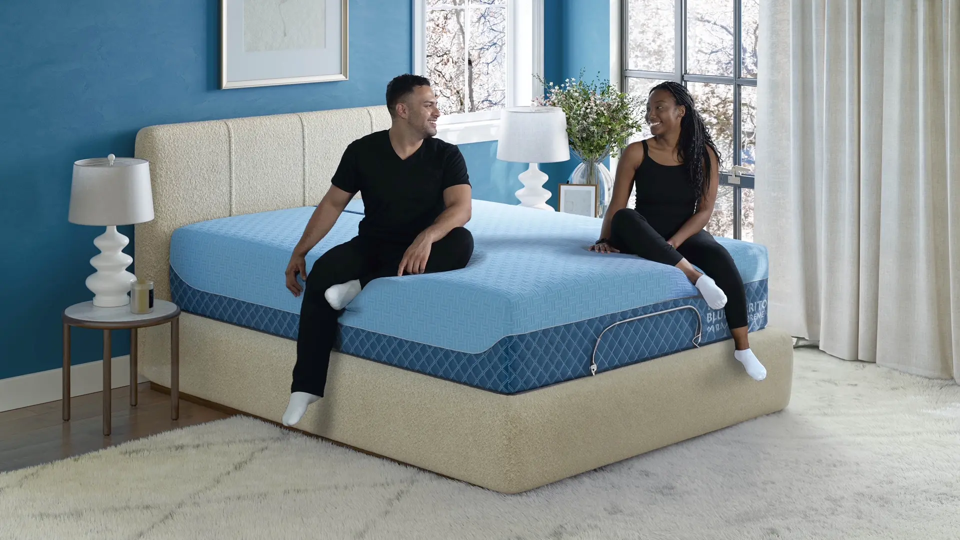 BH-BBSU-130FQ Blue Burrito Supreme Hybrid 2.0 Split-Head Queen Mattress-13