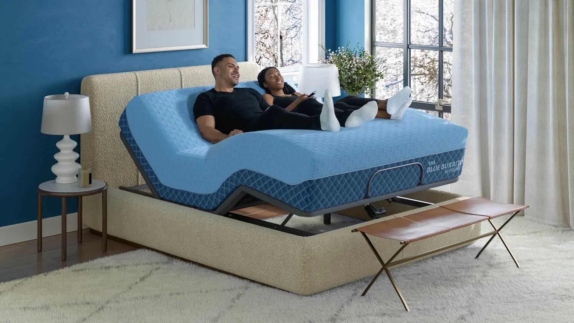 BH-BBSU-130FQ Blue Burrito Supreme Hybrid 2.0 Split-Head Queen Mattress-14
