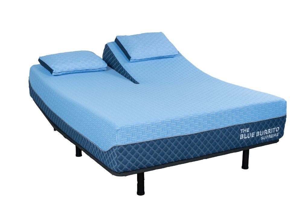 Blue Burrito Supreme Hybrid 2.0 Split-Head Queen Mattress