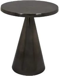 21 Inch Round Metal Table
