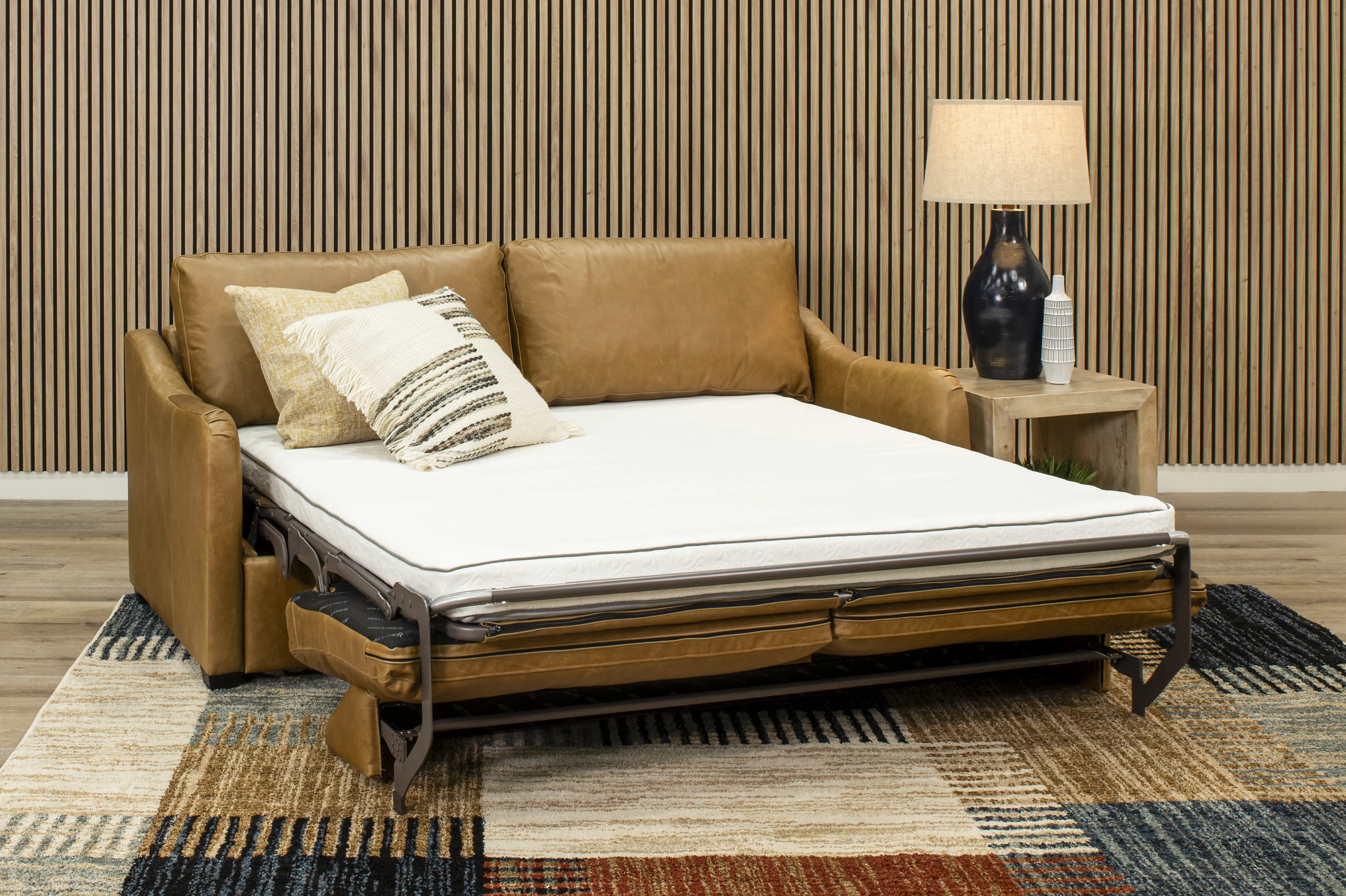 Madison Light Brown Queen Sleeper-4