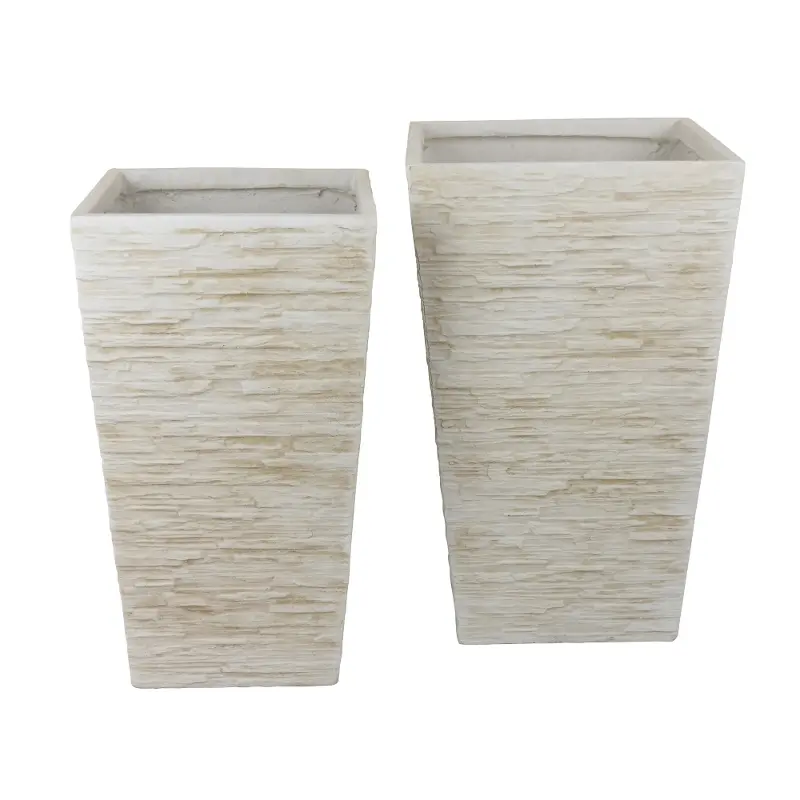 Ires Medium Taupe Planter