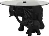 Black Elephant Table